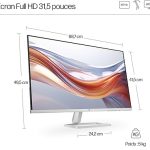 HP Series 5 31.5 inch FHD Monitor - 532sf
